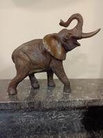 Eladó bronz elefánt szobor
