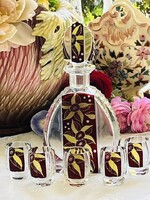 Karl Palda likőrös készlet