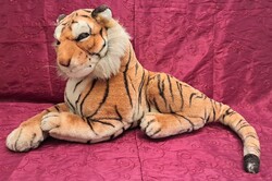 Nagy fekvő tigris plüss (M6023)