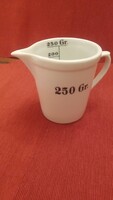 Zsolnay patika mérő edény 250 Gr.