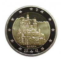 Németország,2 euro 2012 F PP - Bayern UNC ötvözet