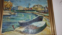 Vén Emil ? Szentendre. Oil painting on board. Accepting offers!!