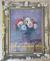 Murin Vilmos - Virág csendélet festmény