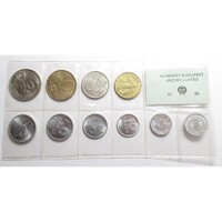 Magyarország,Fóliás forgalmi sor 1989  ötvözet