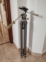 2m+ video GITZO GILUX STUDEX full fém TRIPOD állvány GITZO NO2. fej ¼" & ⅜" menet