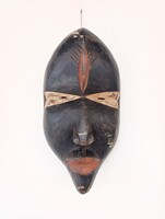Afrikai maszk antik Dan népcsoport Libéria D90 660 6169