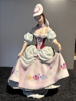 Royal Dux porcelán hölgy