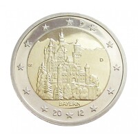 Németország,2 euro 2012 D PP - Bayern UNC ötvözet