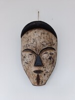 Antik afrikai maszk Vuvi népcsoport Kongó Africká maska afrikanische Maske D24 657 6166