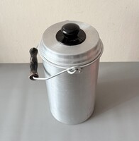 Retro Aluminum Milk Jug, approx. 3 liters