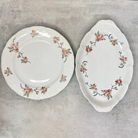 ARPO retro virágos porcelán tálaló szett