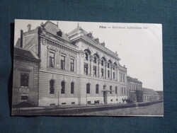 Képeslap,Pécs,Katolikus kör,városi látkép,részlet,Karpf Berta kiadás Pécs,1926-