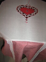 Gyönyörű vintage stílusú bajor függöny pár