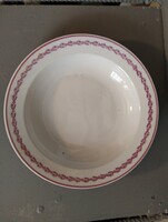 Ritka mintás Zsolnay mely tányér