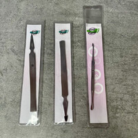 Pedi Planet kétvégű manikűr eszköz, ovális lencse, közepes szemző pedikűrös szett