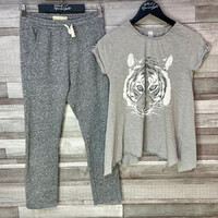 Zara Kids szürke kislány szett 11-12 év