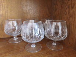 5 db talpas whiskey-s pohár