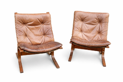 Jelzett Ingmar Relling a Westnofa számára készült vintage "Siesta" fotel pár.