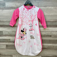 Disney Baby Minnie egér rózsaszín cipzáras hálózsák 1,5-2,5 év