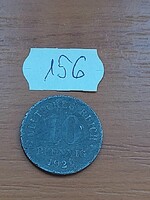NÉMET BIRODALOM DEUTSCHES REICH 10 PFENNIG 1920 Cink, II. Vilmos  156.