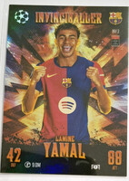 Lamine Yamal Focikártya Match Attax 2024 FC Barcelona Invinciballer