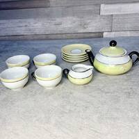 Foreign porcelán 4 személyes gyerek teás szett