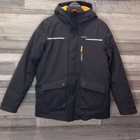 Decathlon Quechua fekete sportos télikabát 14-15 éves
