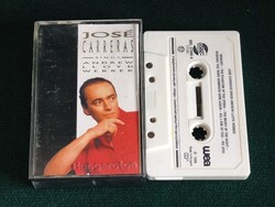 José Carreras Sings Andrew Lloyd Webber (1989) MC kazetta - Magyar GONG kiadás
