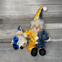 Hintás kis bohóc, Nagy sipkás porcelán bohóc szett