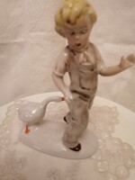 Régi, német libás kisfiú