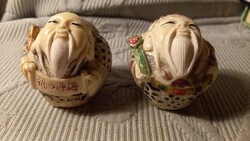 Netsuke műgyanta szerencse szobor