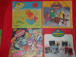 Retro DÖRMÖGŐ DÖMÖTÖR 1989. kisiskolás havilap újság 1;2; 3; 4; szám 4 db egyben a képek szerint