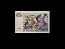 5 KRONOR - SVÉDORSZÁG - 1969