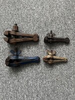 4 darab antik kézi satu, sikattyú
