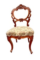 Beautiful Victorian 'Balloon Back' Chair