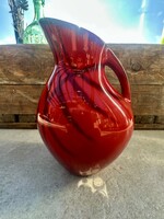 Zsolnay kancsó ökörvérmázas, pajzspecsétes - Sinkó András