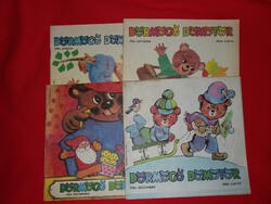 Retro DÖRMÖGŐ DÖMÖTÖR 1984. kisiskolás havilap újság 6;10;11;12 szám 4 db egyben a képek szerint