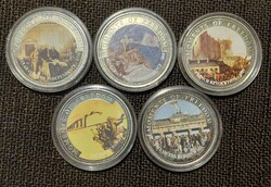 Libéria 10$ , 5db . 2001 . F2026