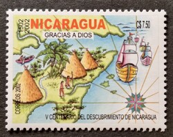 2002. Nicaragua - Nicaragua felfedezésének 500. évf. **  (223.)