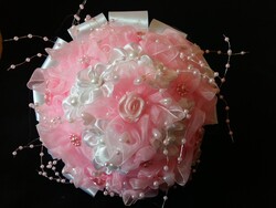 Wedding mcs11 - 16x20cm bridal bouquet of pink and white flowers