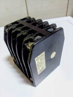 Régi Ganz ipari bakelit mágneskapcsoló dobozában(nem használt)