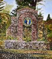 Takács Dezső (1933): MÁRIA SZOBOR (Kisjakabfalva 1993)