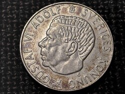 Svéd 1 korona 1959.  Ag ezüst . F2026