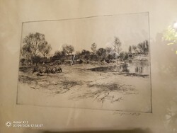 Csergezán Pál: Itatás