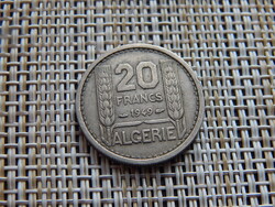 ALGÉRIA  1949  20 Francs