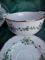 HOLLÓHÁZI ERIKA MINTÁS GULYÁSLEVES KÉSZLET(PÖRKÖLTES) +DESSZERTES TÁNYÉR