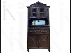 Antik neoreneszánsz tálalószekrény