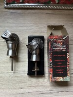 Lovag sisak ital kiöntő egy unciás. Knight Helmet automatic jigger.