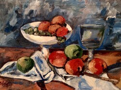 Gyümölcs csendélet - festmény