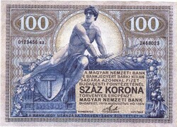 Magyarország 100 korona REPLIKA 1919